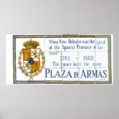 Plaza De Arms Poster (Vorne)