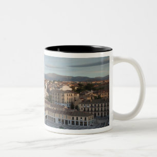 Plaza de Artilleria mit El Acueducto Zweifarbige Tasse