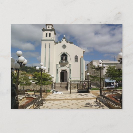 Plaza de Barranquit Postkarte (Vorderseite)