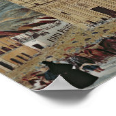 Plaza de Bolivar, Bogota, 1837 Poster (Ecke)