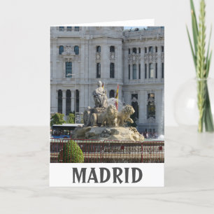 Plaza de Cibeles, Madrid Karte