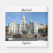 Plaza de Cibeles, Madrid Magnet (Vorne)
