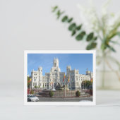 Plaza de Cibeles, Madrid Postcard Postkarte (Stehend Vorderseite)