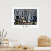 Plaza de Cibeles, Madrid Poster (Küche)