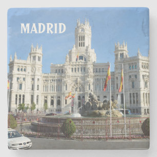 Plaza de Cibeles, Madrid Steinuntersetzer