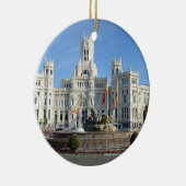 Plaza de Cibeles, Madrid-Verzierung Keramikornament (Rechts)