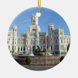 Plaza de Cibeles, Madrid-Verzierung Keramikornament