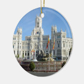 Plaza de Cibeles, Madrid-Verzierung Keramikornament (Links)