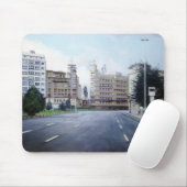 Plaza de España (Ferrol. A Coruña) Mousepad (Mit Mouse)