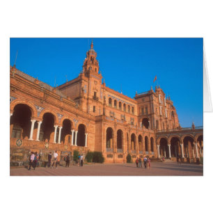 Plaza de Espana in Sevilla, Spanien.