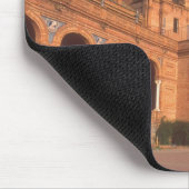 Plaza de Espana in Sevilla, Spanien. Mousepad (Ecke)