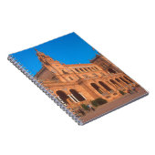 Plaza de Espana in Sevilla, Spanien. Notizblock (Rechte Seite)