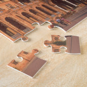 Plaza de Espana in Sevilla, Spanien. Puzzle (Seite)