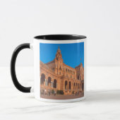 Plaza de Espana in Sevilla, Spanien Tasse (Links)