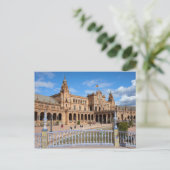 Plaza de Espana in Seville Postkarte (Stehend Vorderseite)
