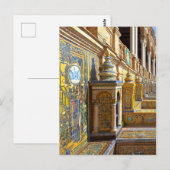 Plaza de España Postkarte (Vorne/Hinten)