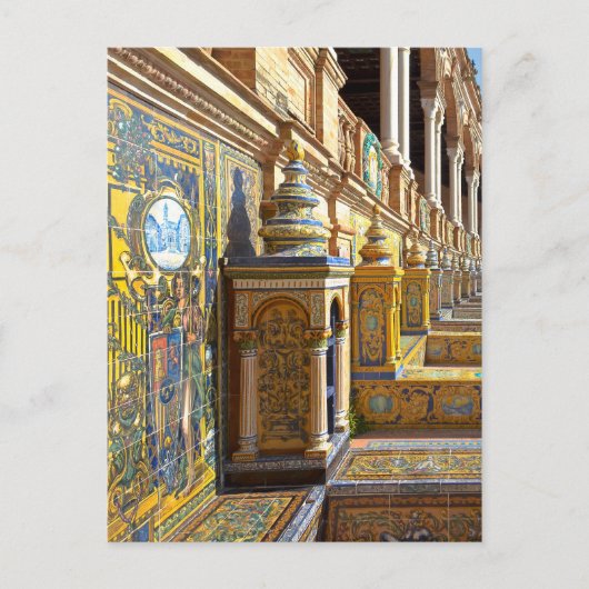 Plaza de España Postkarte (Vorderseite)