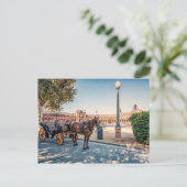 Plaza de Espana Postkarte (Stehend Vorderseite)