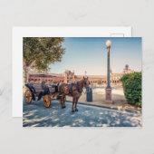 Plaza de Espana Postkarte (Vorne/Hinten)