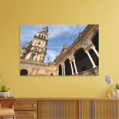 Plaza de Espana, Sevilla, Andalusien, Spanien Leinwanddruck (Insitu (Wohnzimmer))