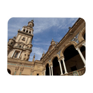 Plaza de Espana, Sevilla, Andalusien, Spanien Magnet