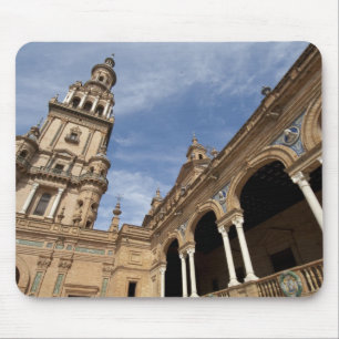 Plaza de Espana, Sevilla, Andalusien, Spanien Mousepad