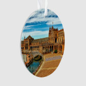 Plaza de Espana, Sevilla. Spanien Ornament (Vorderseite)