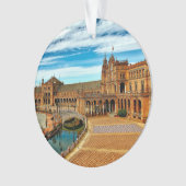Plaza de Espana, Sevilla. Spanien Ornament (Vorderseite)