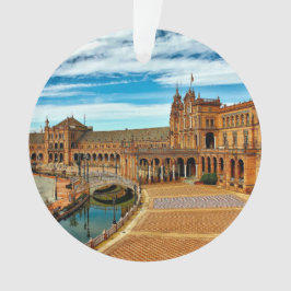 Plaza de Espana, Sevilla. Spanien Ornament
