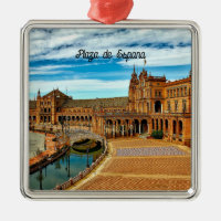 Plaza de Espana, Sevilla. Spanien