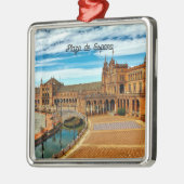 Plaza de Espana, Sevilla. Spanien Ornament Aus Metall (Links)