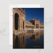 Plaza de Espana, Sevilla, Spanien Postkarte (Vorne/Hinten)
