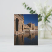 Plaza de Espana, Sevilla, Spanien Postkarte (Stehend Vorderseite)
