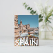 Plaza de España, Sevilla, Spanien Postkarte (Stehend Vorderseite)
