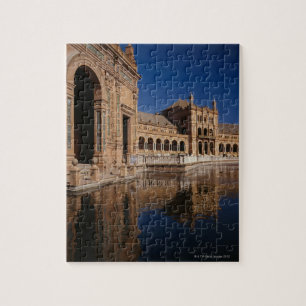 Plaza de Espana, Sevilla, Spanien Puzzle