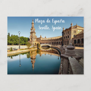 Plaza de España Sevilla Spanien Wahrzeichen  Postkarte