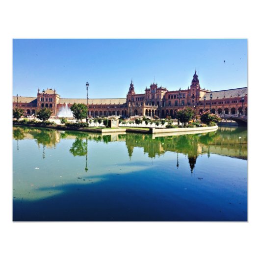 Plaza de España Seville Fotodruck (Vorne)