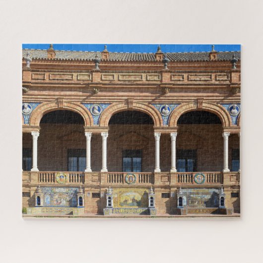 Plaza de Espana Seville Jigsaw Puzzle (Horizontal)