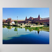 Plaza de España Seville Poster (Vorne)