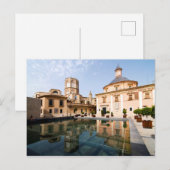 Plaza de la Almoina Postkarte (Vorne/Hinten)