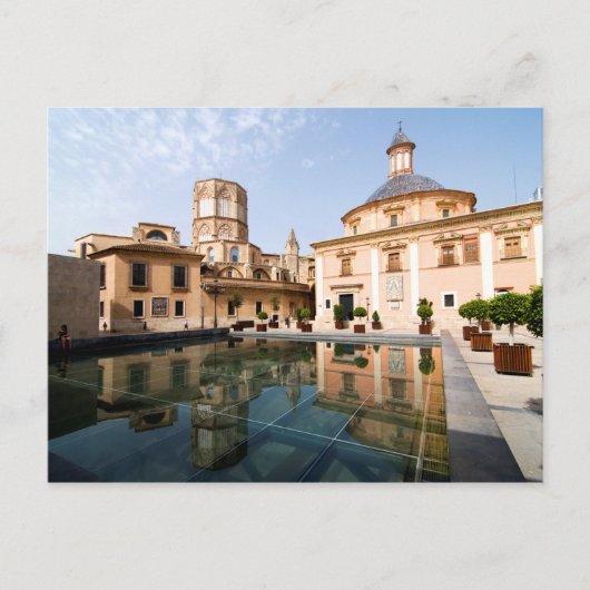 Plaza de la Almoina Postkarte (Vorderseite)