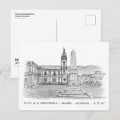 Plaza de la Independencia, Granada, Nicaragua Postkarte (Vorne/Hinten)