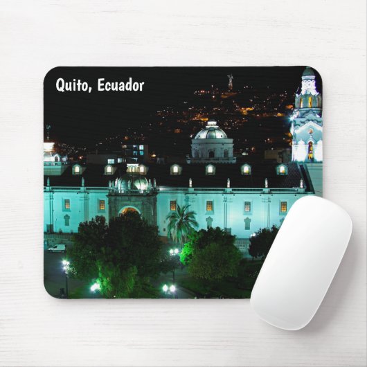 Plaza de la Independencia, Quito, Ecuador Mousepad (Mit Mouse)