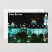 Plaza de la Independencia, Quito, Ecuador Postkarte (Vorne/Hinten)