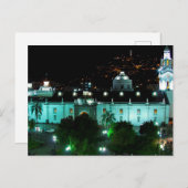 Plaza de la Independencia, Quito, Ecuador Postkarte (Vorne/Hinten)