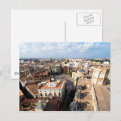 Plaza de la Virgen Postkarte (Vorne/Hinten)