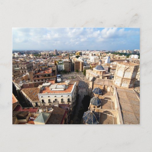 Plaza de la Virgen Postkarte (Vorderseite)