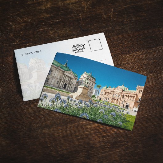 Plaza de Mayo Buenos Aires Argentina Postcard Einladung