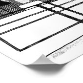 Plaza de Toros de las Ventas (Madrid) Poster (Ecke)