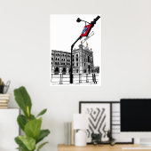 Plaza de Toros de las Ventas (Madrid) Poster (Heimbüro)